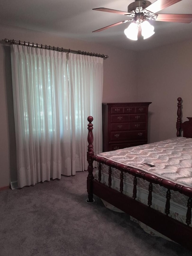154 E US Highway 34, Mendota, IL 61342 - bedroom featuring carpet flooring and ceiling fan