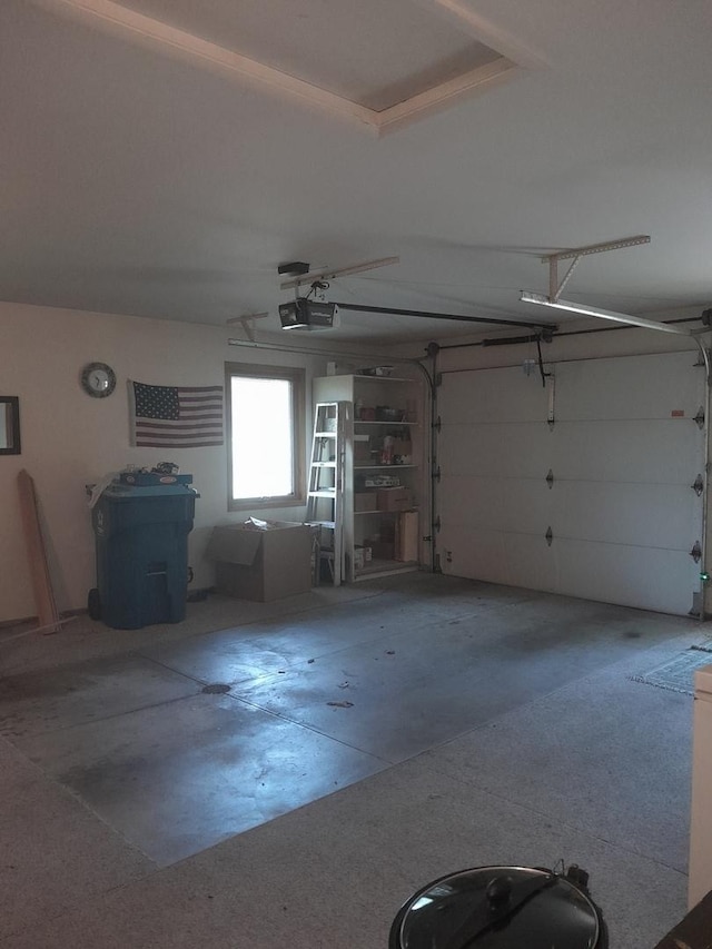 154 E US Highway 34, Mendota, IL 61342 - garage featuring a garage door opener
