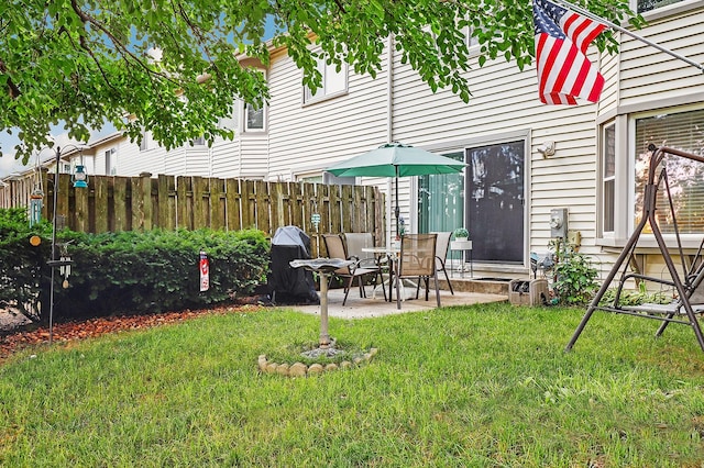 179 Roberts Rd, Bolingbrook, IL 60440 - view of yard featuring a patio area