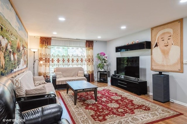 2005 Valencia Dr Unit 301, Northbrook, IL 60062 - living room with wood finished floors and recessed lighting