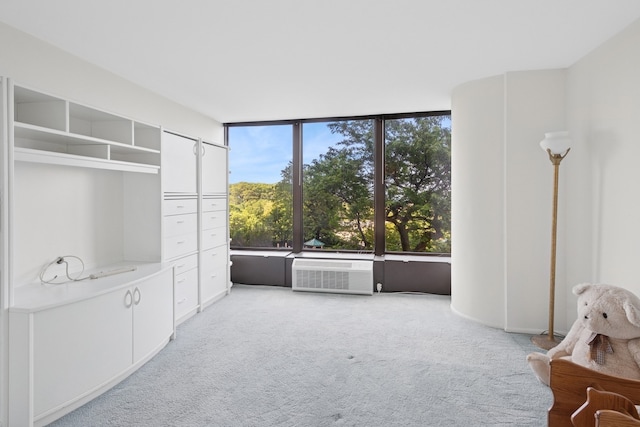 505 N Lake Shore Dr Unit 408, Chicago, IL 60611 - bedroom with light colored carpet and a wall mounted air conditioner