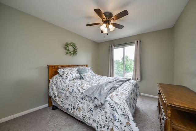 1934 Stoneheather Ave, Aurora, IL 60503 - bedroom with light carpet and a ceiling fan