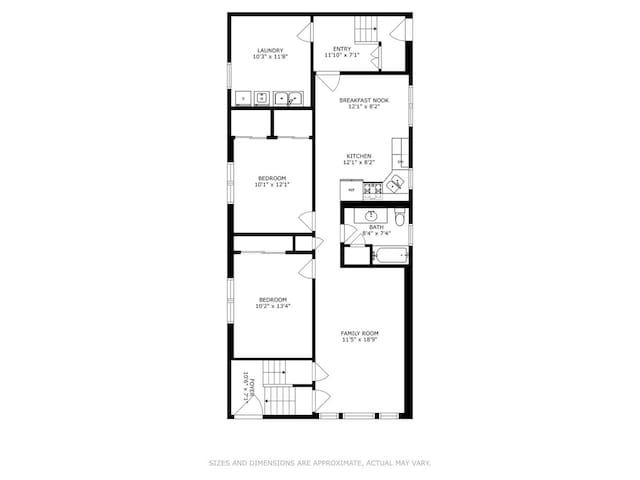 323 Marshall Rd, Bensenville, IL 60106 - view of home floor plan