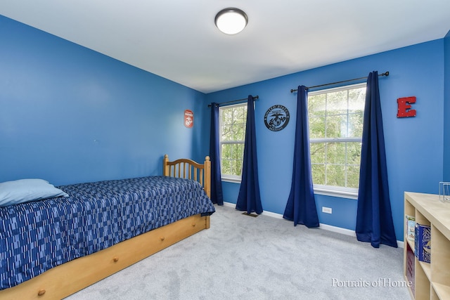 239 Morgan Valley Dr, Oswego, IL 60543 - carpeted bedroom featuring baseboards