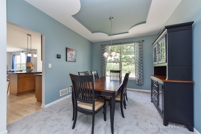239 Morgan Valley Dr, Oswego, IL 60543 - dining room with light colored carpet and healthy amount of natural light