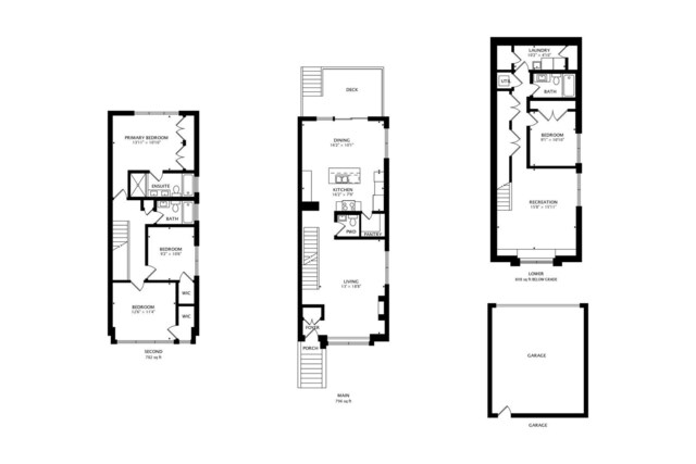 2423 W Erie St, Chicago, IL 60612 - view of floor plan / room layout