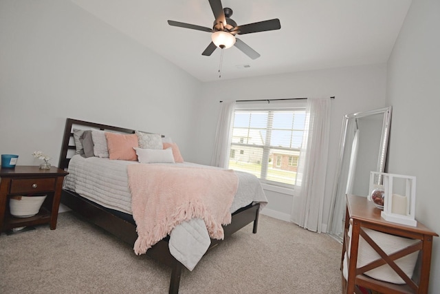 1723 Glenbridge Rd, Bloomington, IL 61704 - bedroom featuring light carpet and ceiling fan