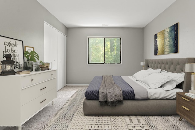 1249 Cunningham Dr Unit 2E, Calumet City, IL 60409 - bedroom featuring light colored carpet and baseboards