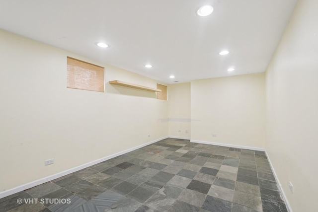 2111 Lake Ave, Wilmette, IL 60091 - finished below grade area with recessed lighting