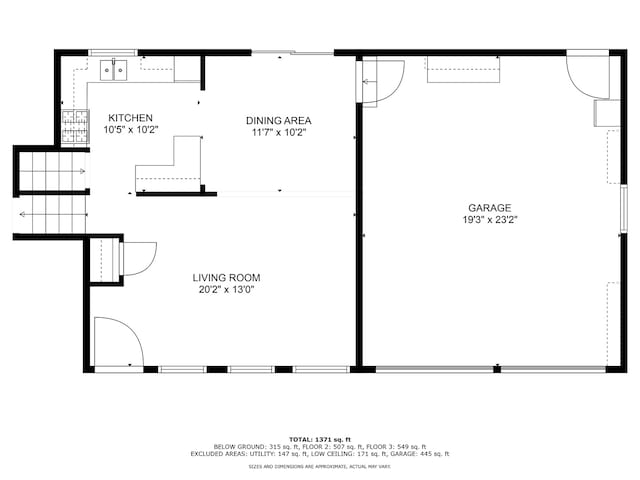 440 Charles Ct, South Elgin, IL 60177 - view of property floor plan