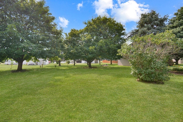 708 Wheeler Dr, Hudson, IL 61748 - view of grassy yard