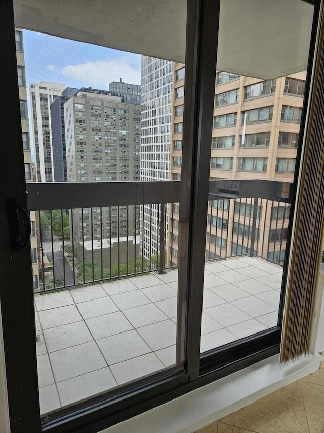 222 E Pearson St Unit 1801, Chicago, IL 60611 - balcony featuring a city view