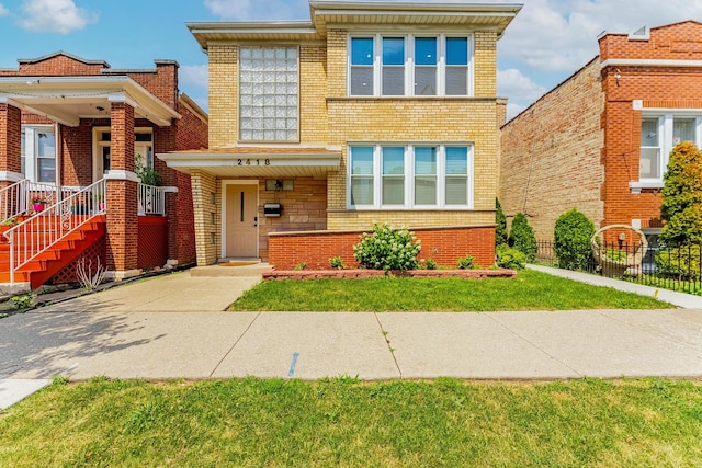 2418 S 58th Ave, Cicero, IL 60804 - view of front of home featuring brick siding