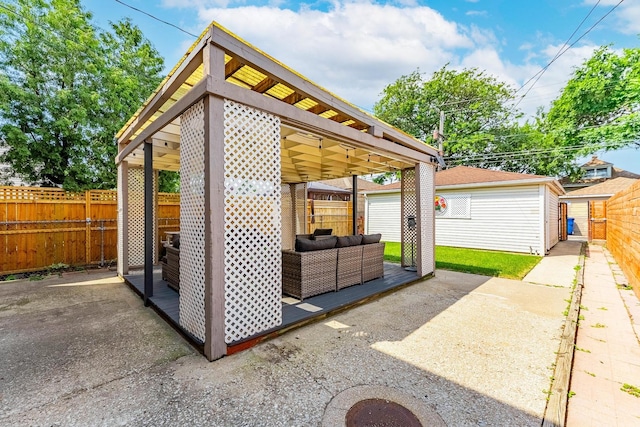 2418 S 58th Ave, Cicero, IL 60804 - view of patio / terrace featuring outdoor lounge area