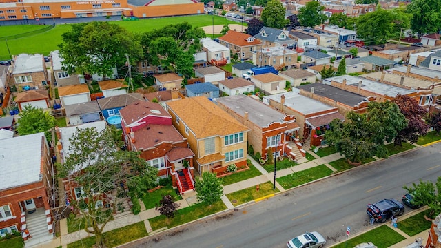 2418 S 58th Ave, Cicero, IL 60804 - aerial perspective of suburban area