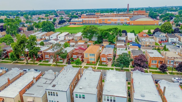 2418 S 58th Ave, Cicero, IL 60804 - aerial perspective of suburban area