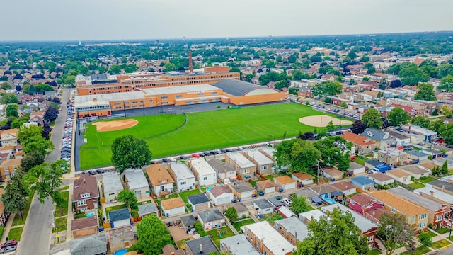 2418 S 58th Ave, Cicero, IL 60804 - aerial perspective of suburban area