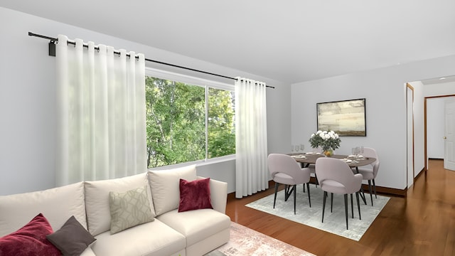 7319 N Oakley Ave Unit 3A, Chicago, IL 60645 - living room with wood finished floors