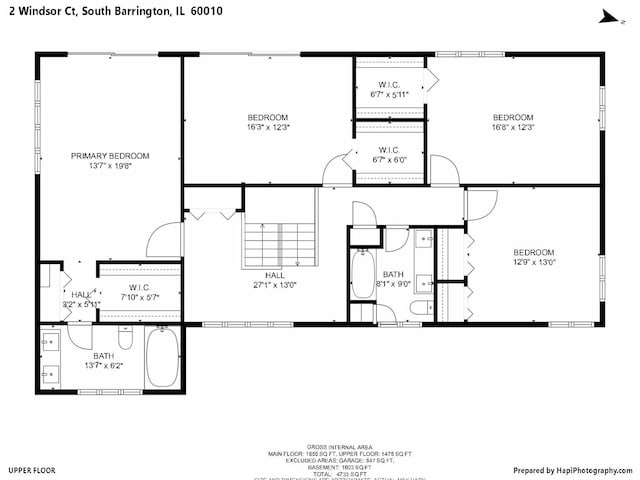 2 Windsor Ct, South Barrington, IL 60010 - view of room layout
