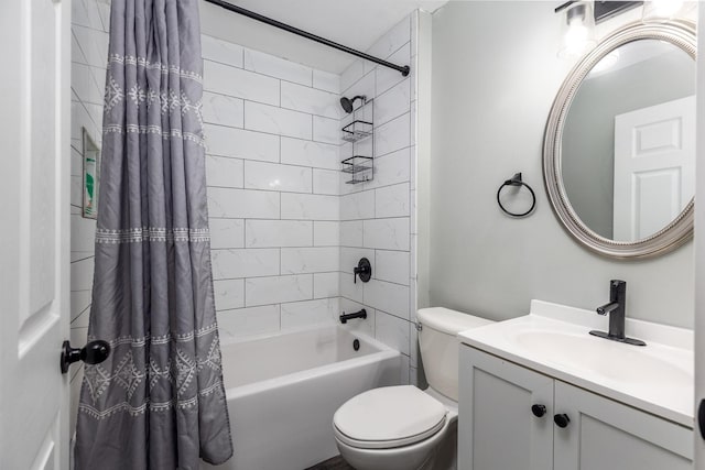 2020 Autumnwood Dr, Ottawa, IL 61350 - bathroom with shower / bathtub combination with curtain and vanity