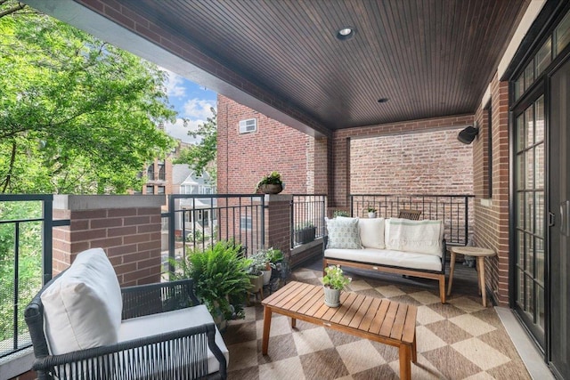 657 W Melrose St Unit 2, Chicago, IL 60657 - balcony featuring an outdoor living space