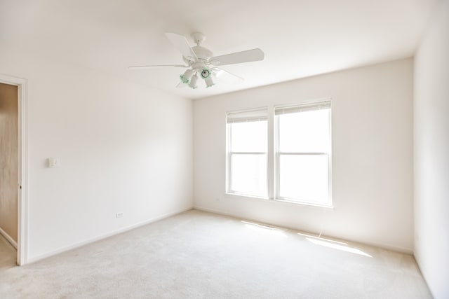 24625 Woodstock Dr, Plainfield, IL 60585 - empty room with carpet and a ceiling fan