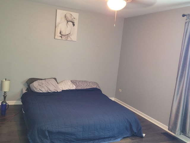 19936 S Spruce Dr, Frankfort, IL 60423 - bedroom with wood finished floors and ceiling fan