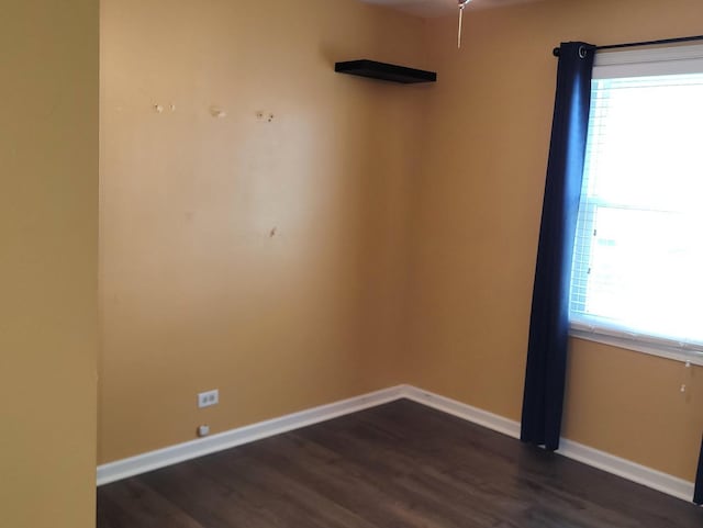 19936 S Spruce Dr, Frankfort, IL 60423 - spare room with plenty of natural light and dark wood-style floors