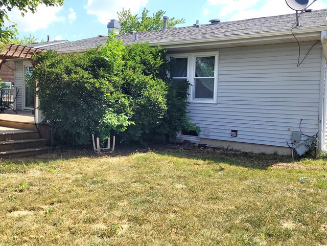 19936 S Spruce Dr, Frankfort, IL 60423 - view of green lawn with a deck