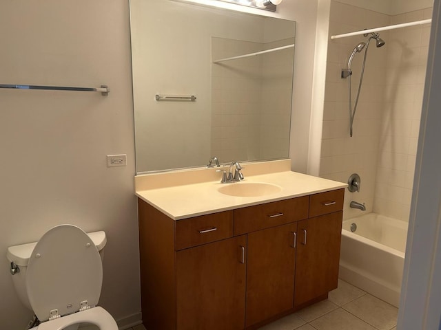 7757 Van Buren St Unit 413, Forest Park, IL 60130 - full bath featuring vanity, shower / bath combination, and tile patterned floors