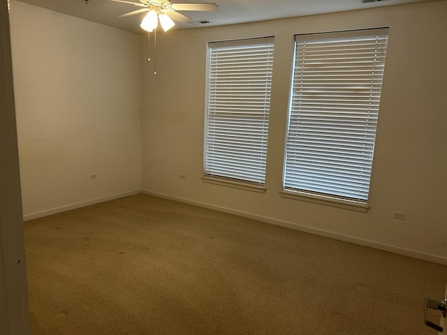 7757 Van Buren St Unit 413, Forest Park, IL 60130 - carpeted spare room with a ceiling fan and baseboards