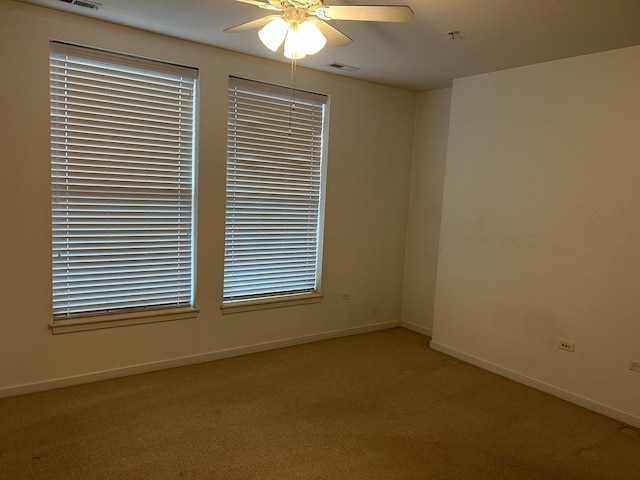7757 Van Buren St Unit 413, Forest Park, IL 60130 - carpeted spare room with ceiling fan and baseboards