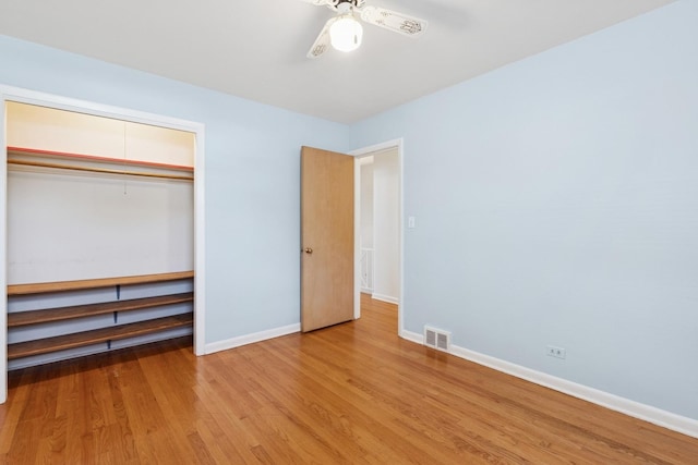 9007 Forestview Rd, Evanston, IL 60203 - unfurnished bedroom featuring wood finished floors and a closet