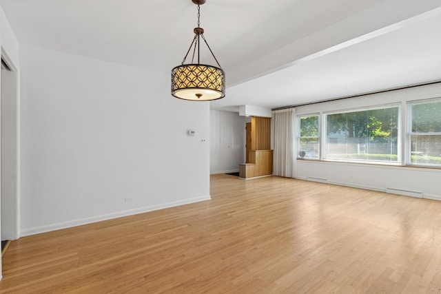 9007 Forestview Rd, Evanston, IL 60203 - spare room with light wood-type flooring