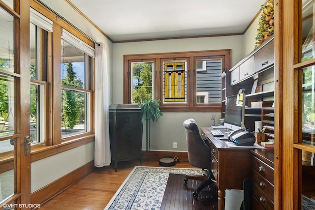 300 W Fremont St, Arlington Heights, IL 60004 - office space with wood finished floors and ornamental molding