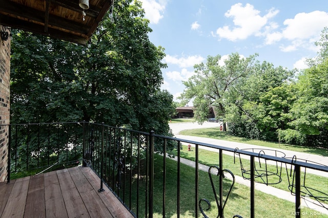 8049 Beloit Ave Unit 2C, Bridgeview, IL 60455 - view of balcony