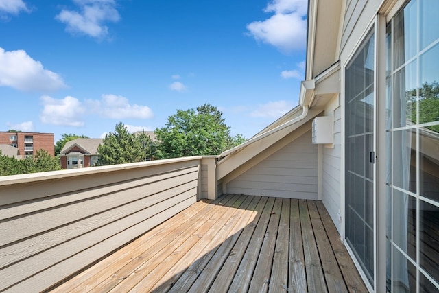 8457 Callie Ave, Morton Grove, IL 60053 - view of wooden deck