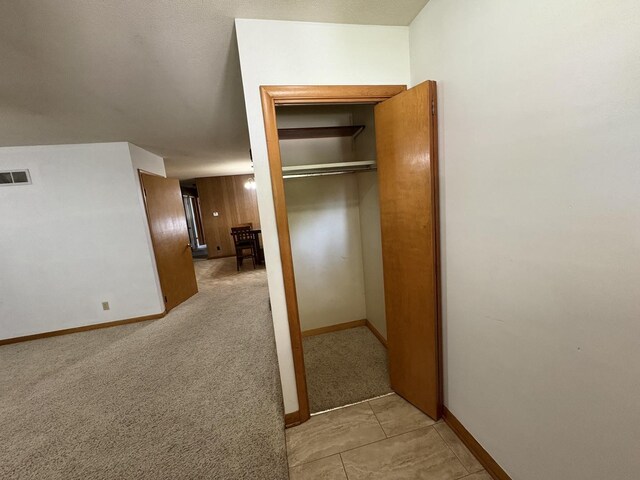 126 N Randolph St, Princeton, IL 61356 - corridor featuring baseboards and light carpet