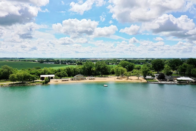 998 N Westshore Blvd, Manteno, IL 60950 - drone / aerial view of a nearby body of water