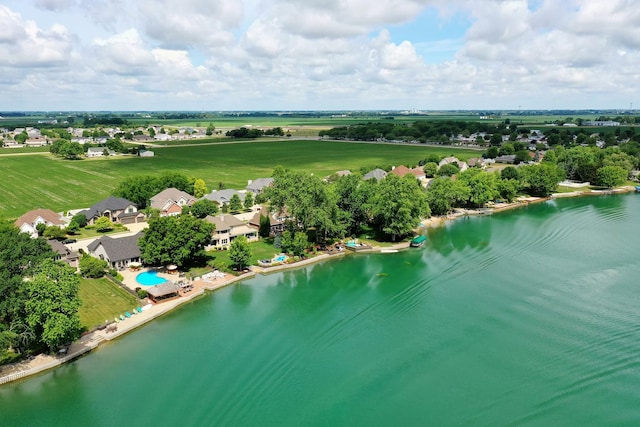 998 N Westshore Blvd, Manteno, IL 60950 - aerial overview of property's location with a pool area