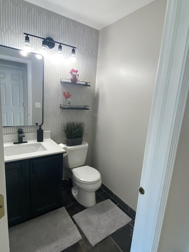 348 Bloomfield Cir, Bloomingdale, IL 60108 - bathroom with vanity and tile patterned flooring