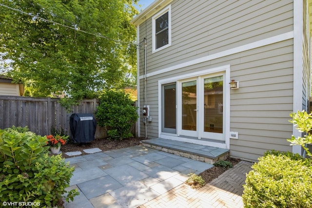 3231 Central St, Evanston, IL 60201 - view of patio with a grill