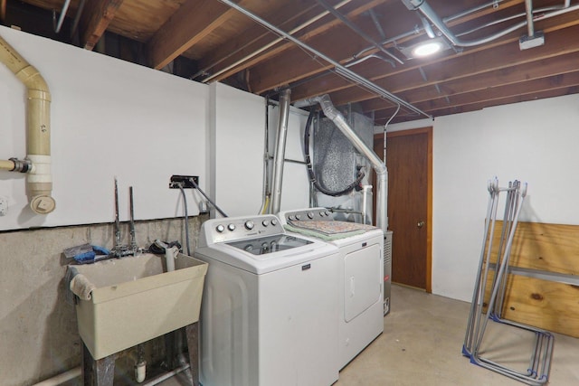 7701 Sawyer Rd, Darien, IL 60561 - washroom with washer and clothes dryer