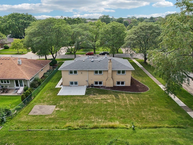 7701 Sawyer Rd, Darien, IL 60561 - view from above of property