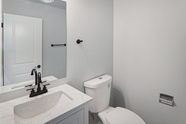7701 Sawyer Rd, Darien, IL 60561 - bathroom featuring vanity and toilet