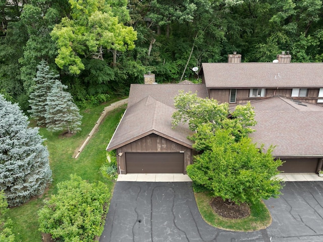 42W396 Hawthorne Ct, Saint Charles, IL 60175 - view from above of property