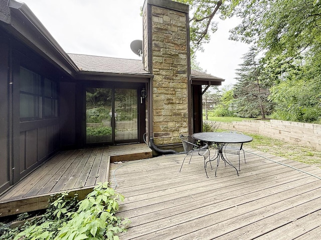 42W396 Hawthorne Ct, Saint Charles, IL 60175 - view of wooden deck