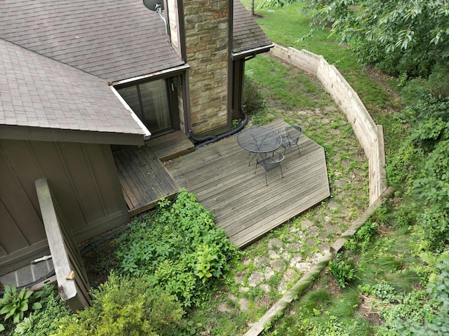 42W396 Hawthorne Ct, Saint Charles, IL 60175 - view of wooden terrace