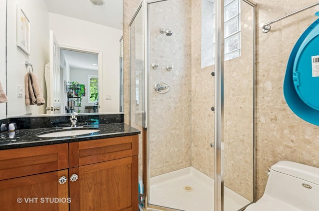 2145 W Crystal St Unit 2, Chicago, IL 60622 - full bathroom with a stall shower and vanity
