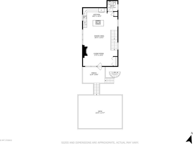 2145 W Crystal St Unit 2, Chicago, IL 60622 - view of room layout